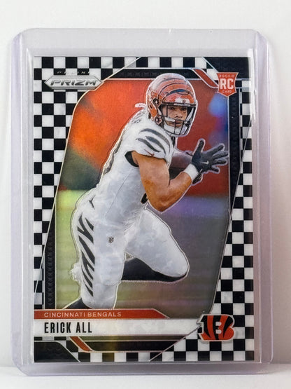 2024 Prizm #333 Erick All Black White Checkerboard Case Hit RC
