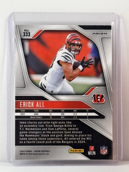 2024 Prizm #333 Erick All Black White Checkerboard Case Hit RC
