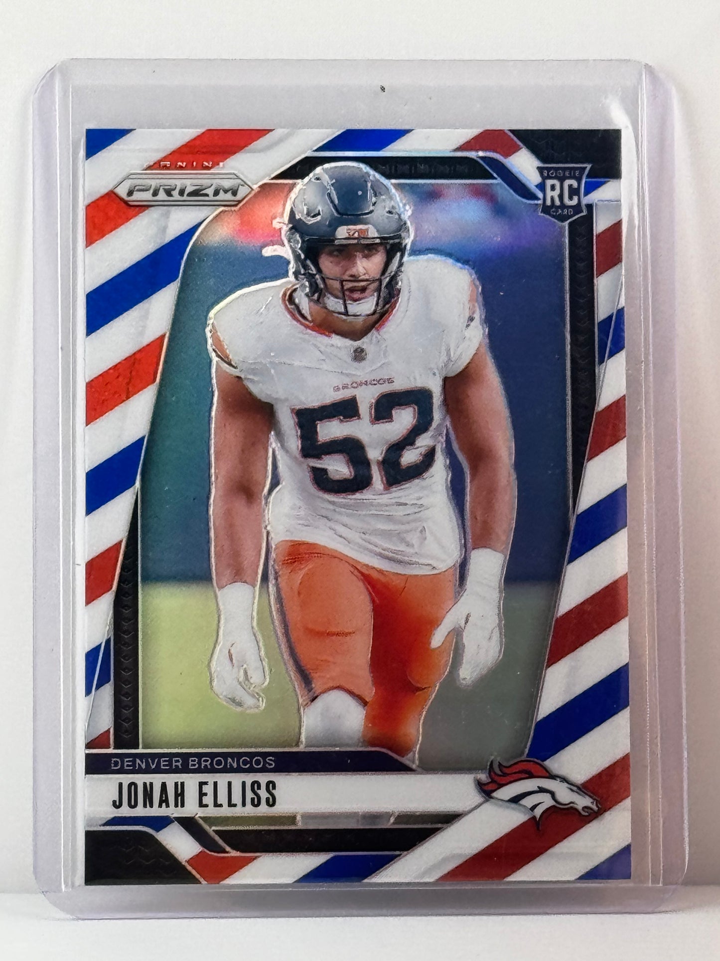 2024 Prizm #356 Jonah Elliss Red White Blue RC