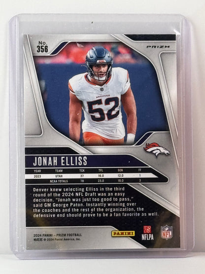2024 Prizm #356 Jonah Elliss Red White Blue RC