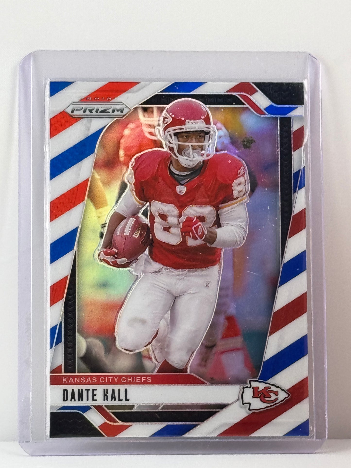 2024 Prizm #146 Dante Hall Red White Blue Prizm