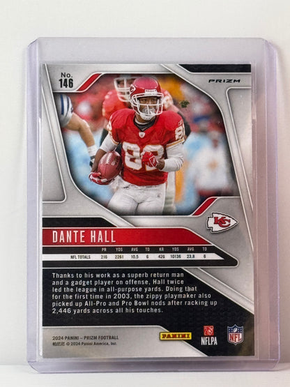2024 Prizm #146 Dante Hall Red White Blue Prizm