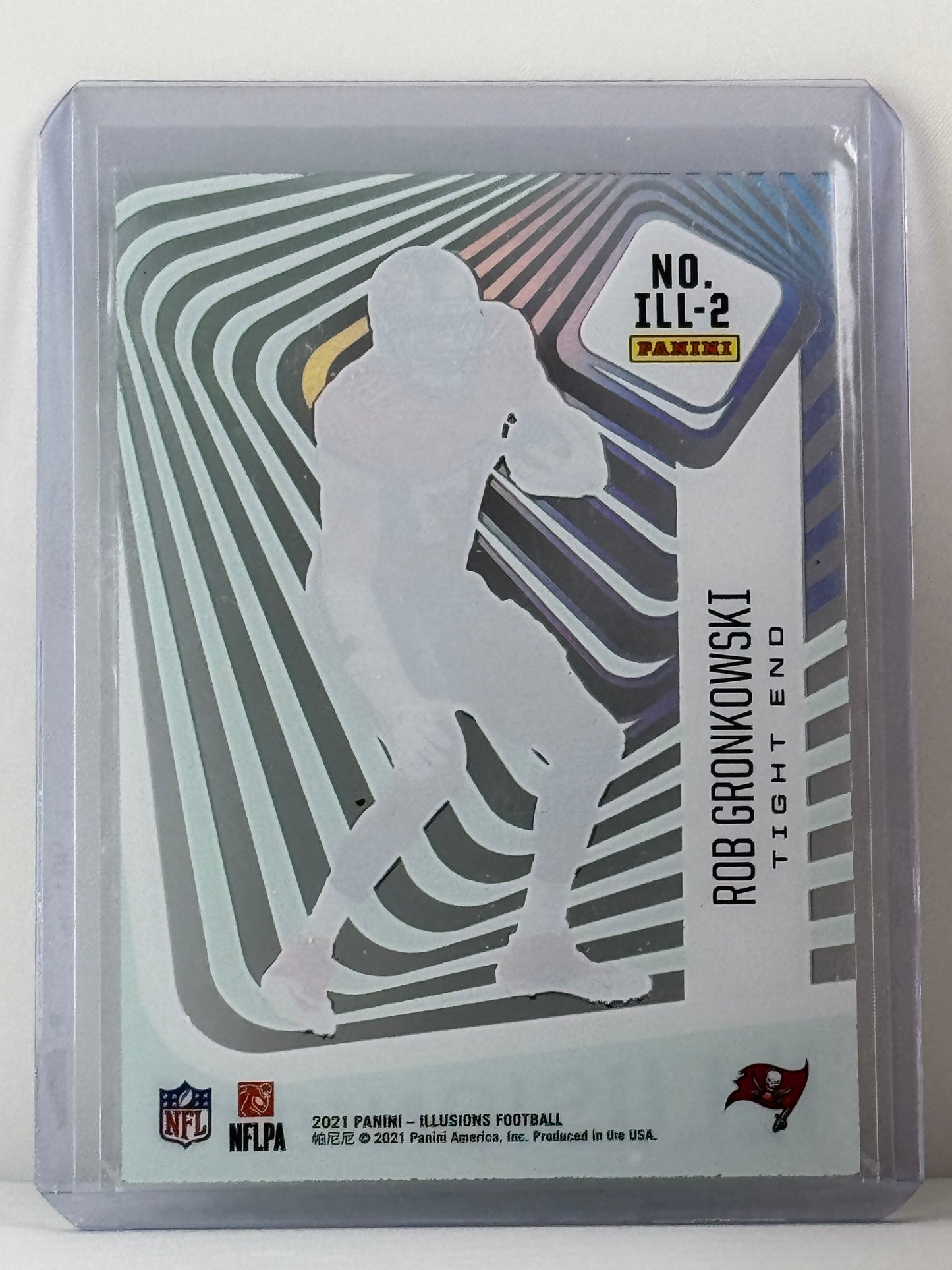2021 Panini Illusions #ILL-2 Rob Gronkowski Illusionists Green