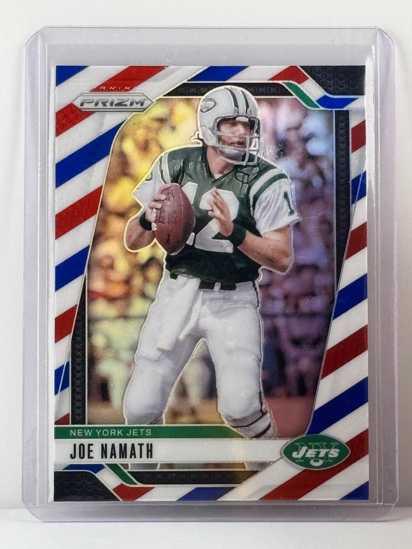 2024 Prizm #228 Joe Namath Red White Blue Prizm