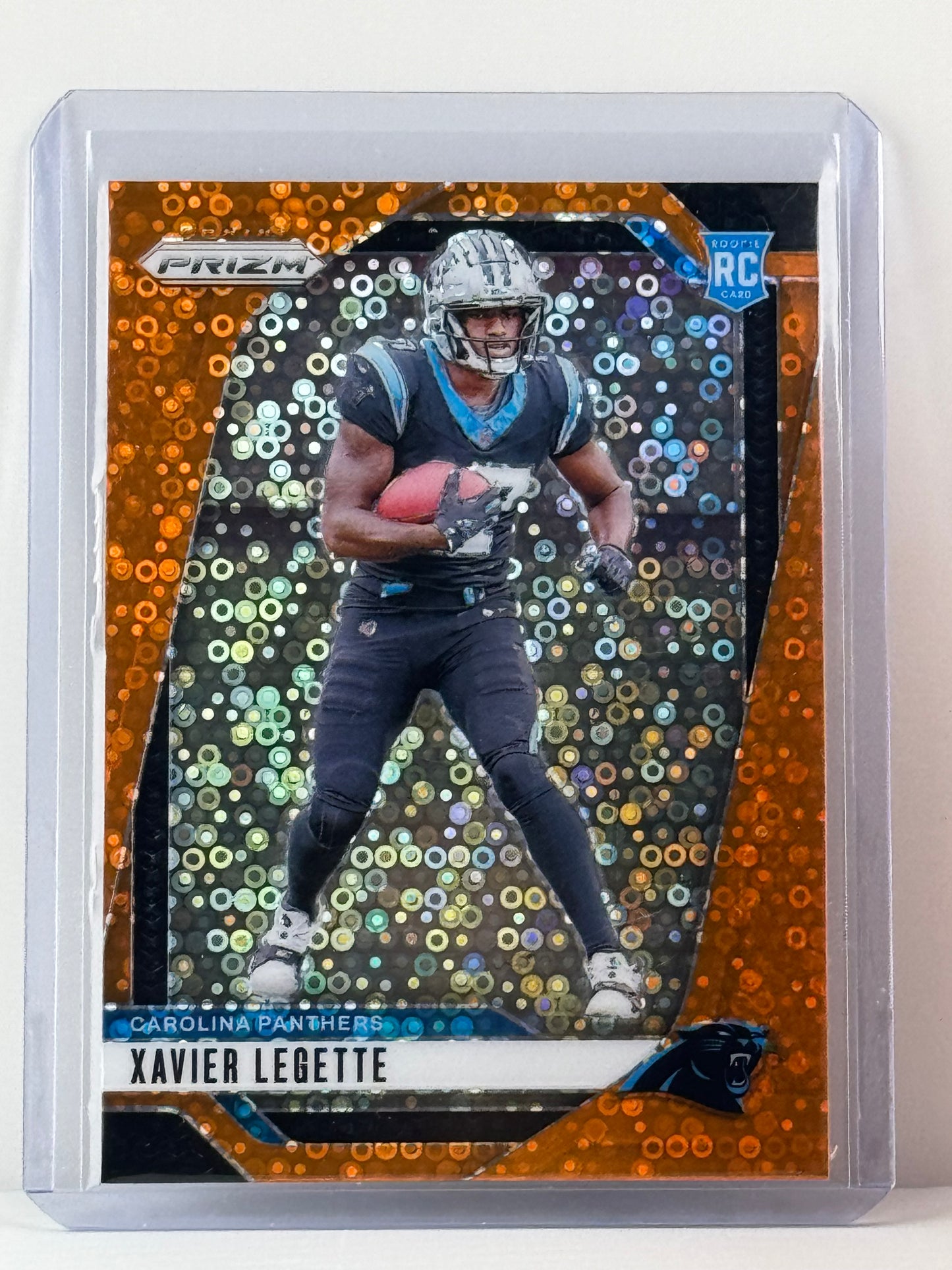 2024 Prizm #398 Xavier Legette Orange Disco RC