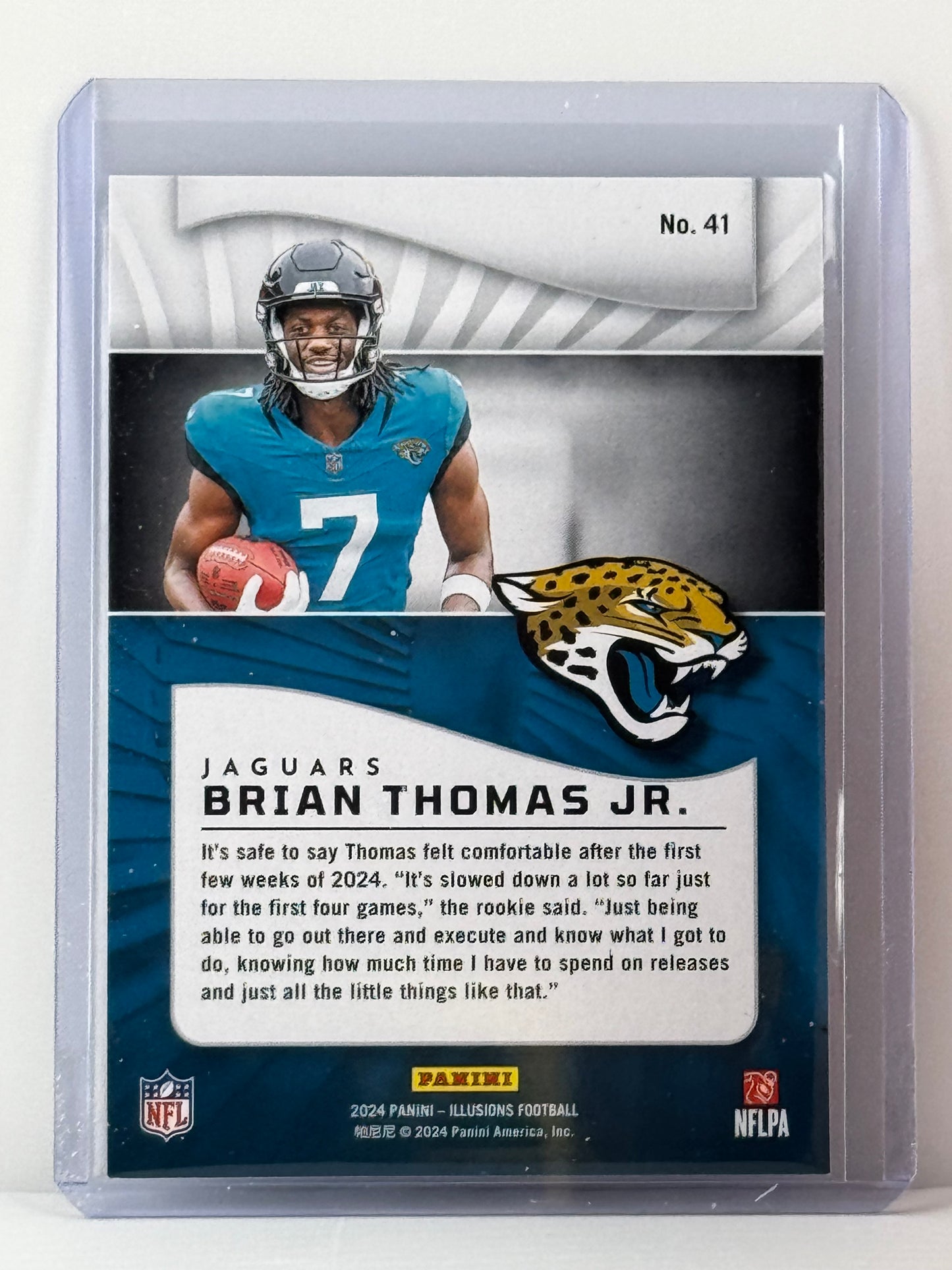 2024 Panini Illusions #41 Brian Thomas Jr. RC