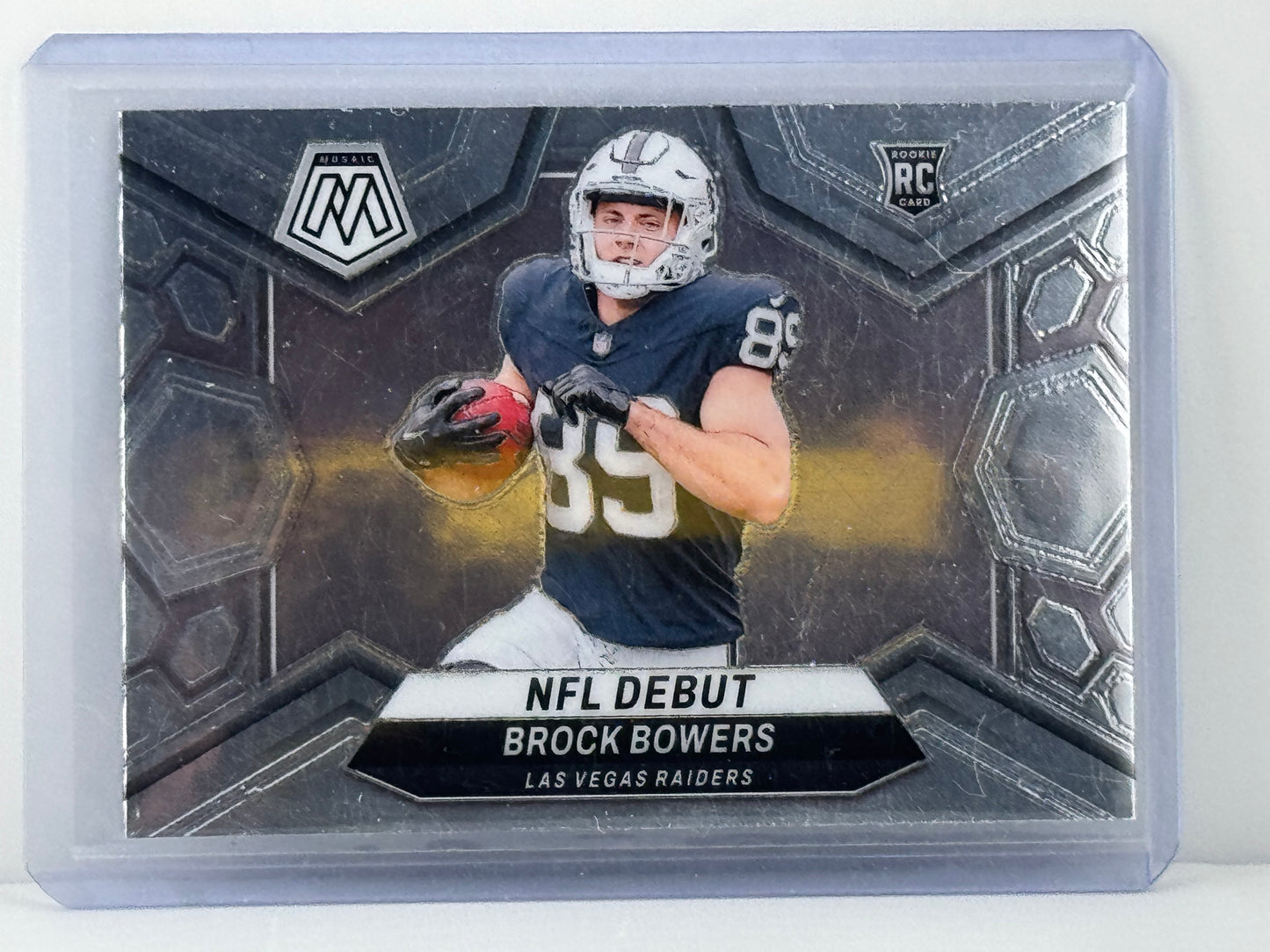 2024 Mosaic #286 Brock Bowers NFL Debut RC