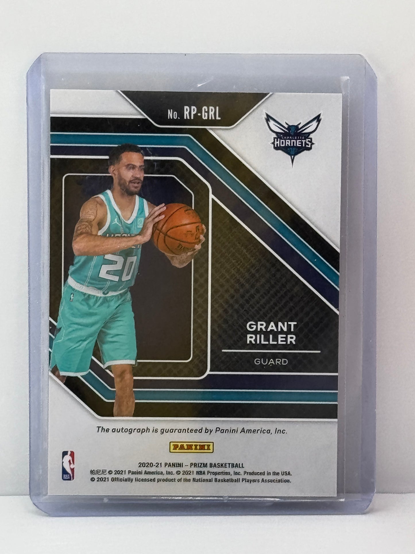 2020-21 Prizm #RP-GRL Grant Riller Penmanship Auto RC