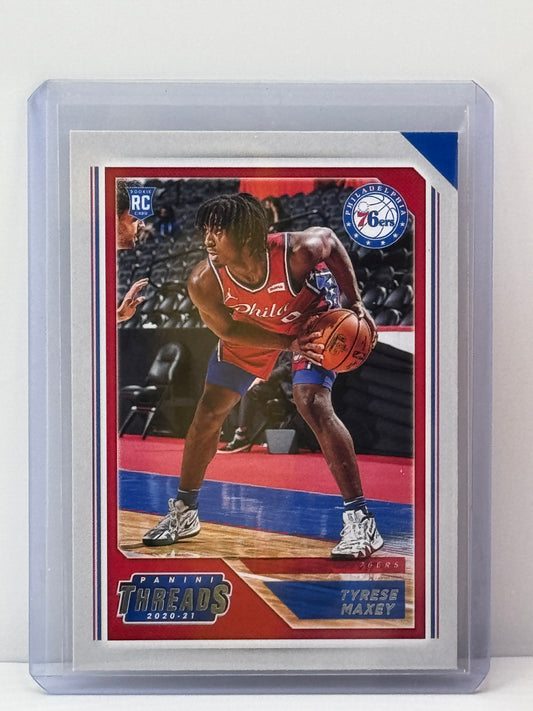 2020-21 Chronicles Threads #76 Tyrese Maxey RC