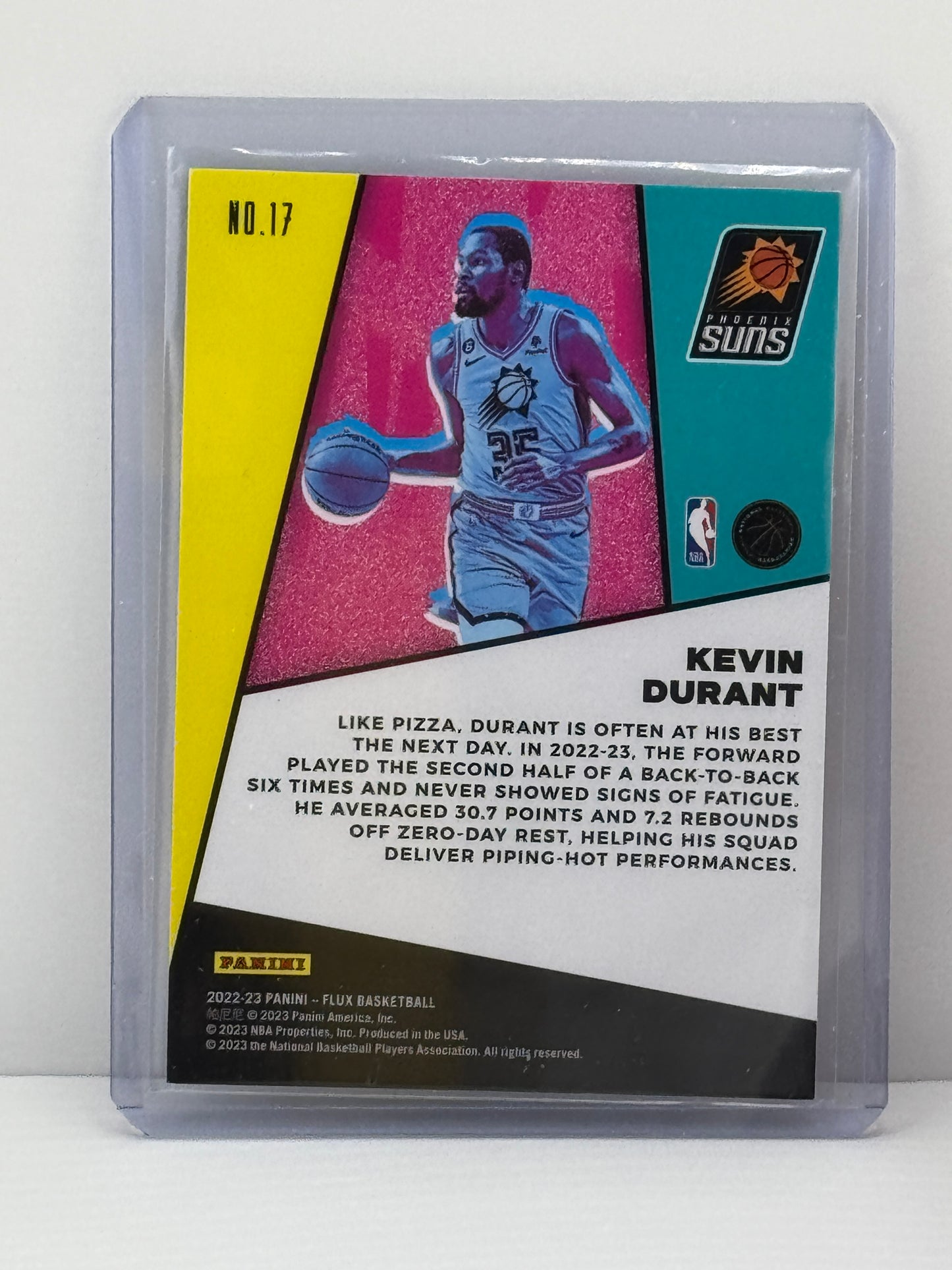 2022-23 Flux #17 Kevin Durant Flux Appeal