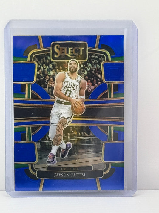 2023-24 Seleccione # 45 Jayson Tatum Concourse Blue Prizm
