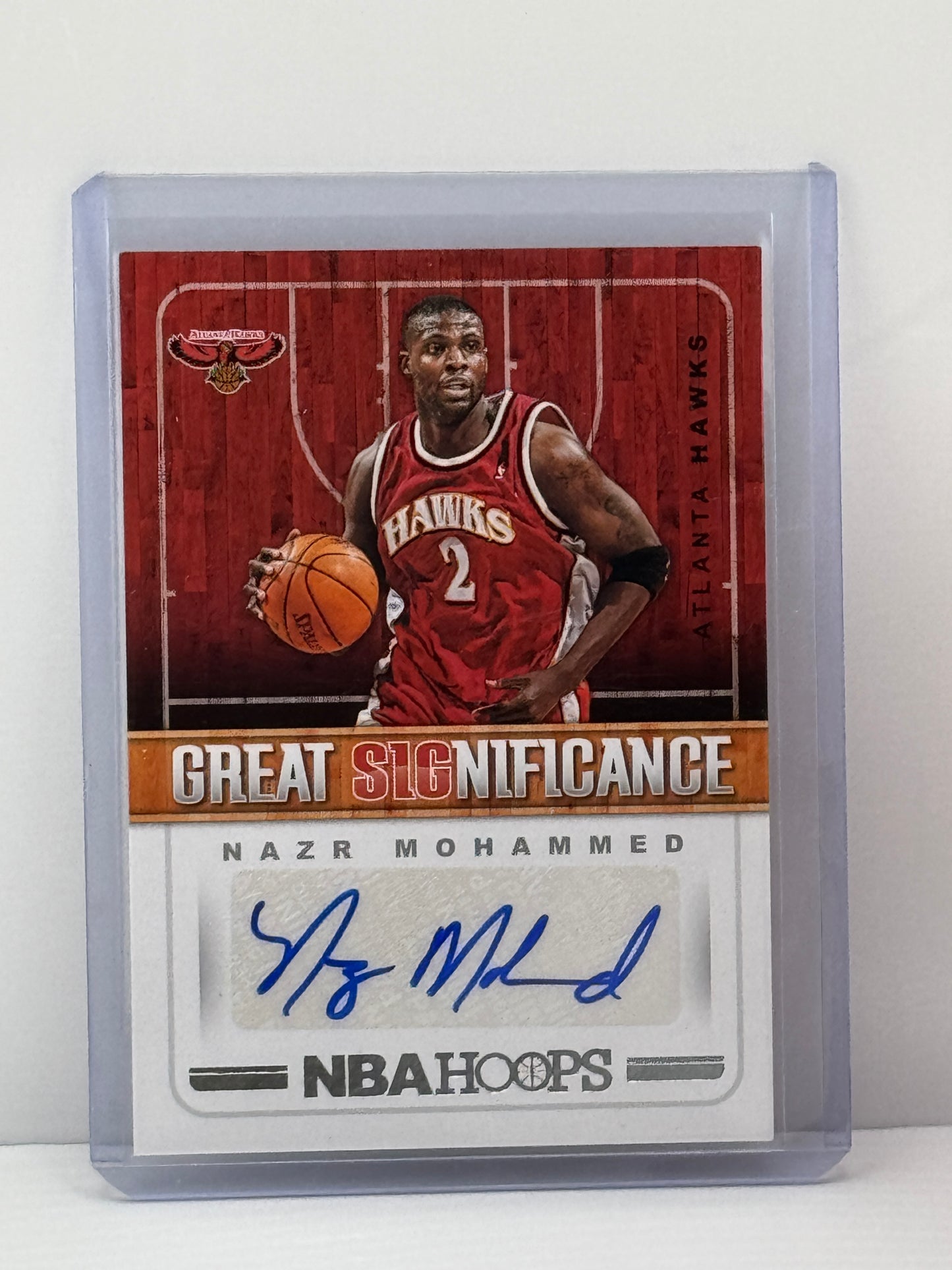 2018-19 Panini Hoops #GS-NM Nazr Mohammed Great SIGnificance