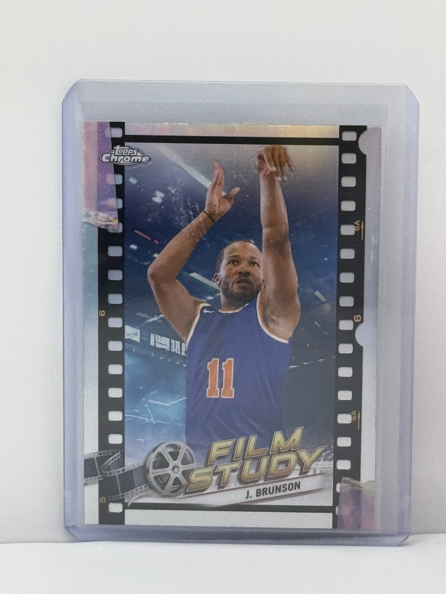 2024 Topps Chrome #FS-16 Jalen Brunson Film Study