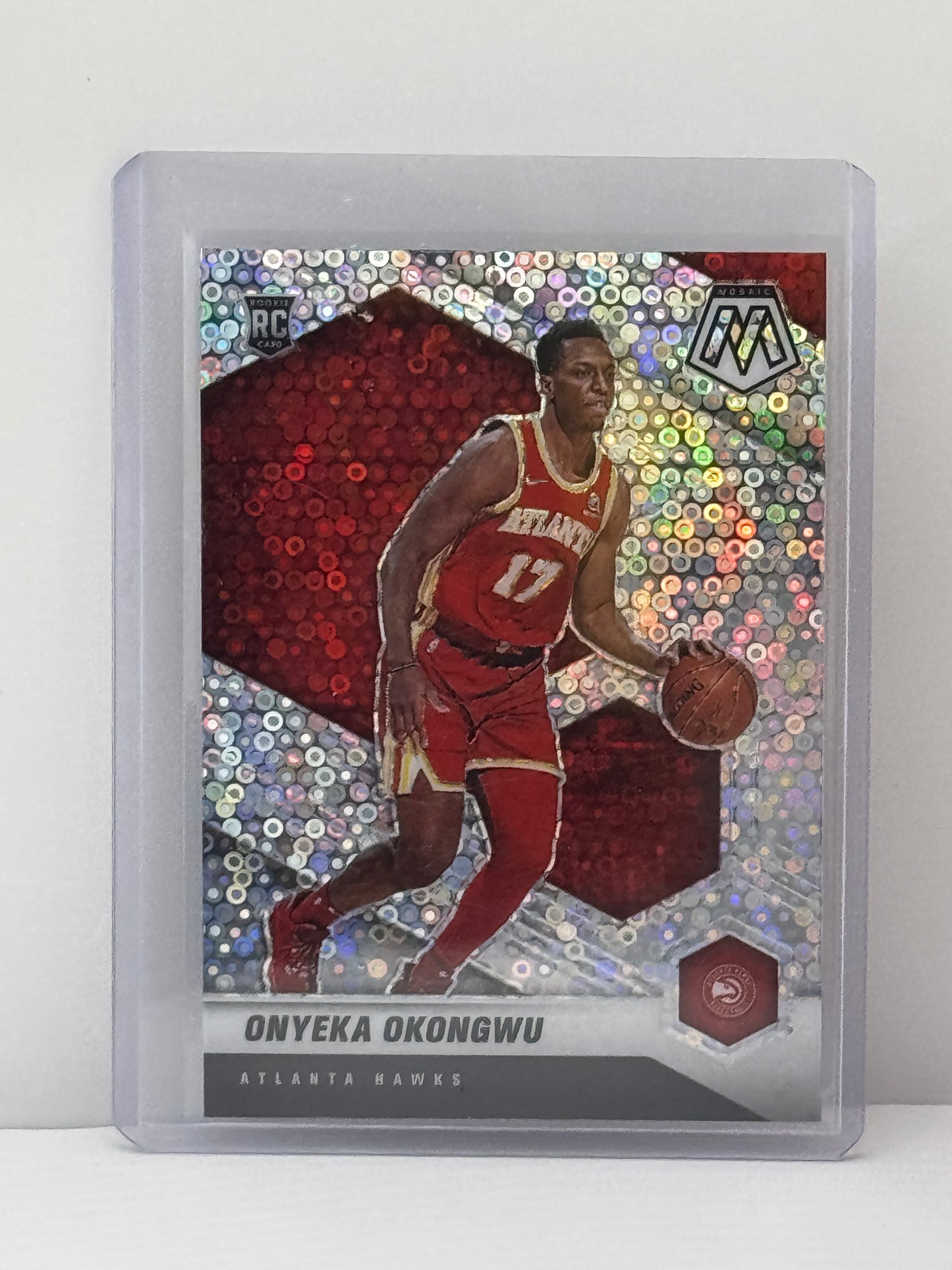 2020-21 Mosaic #221 Onyeka Okongwu Silver Disco RC