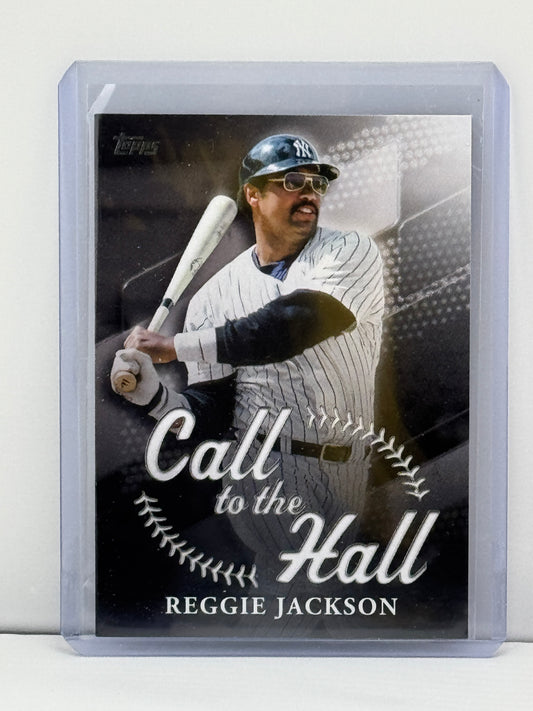 2025 Topps #CTH-16 Reggie Jackson llamado al Salón de la Fama