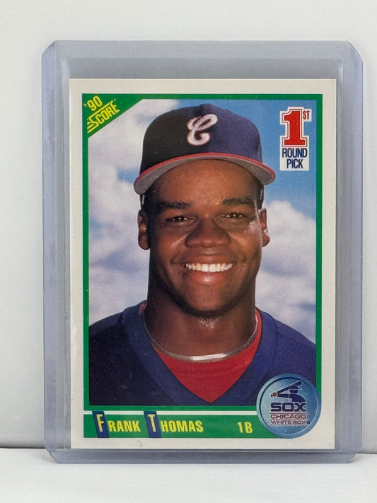 Puntuación 1990 #663 Frank Thomas Selección de primera ronda RC