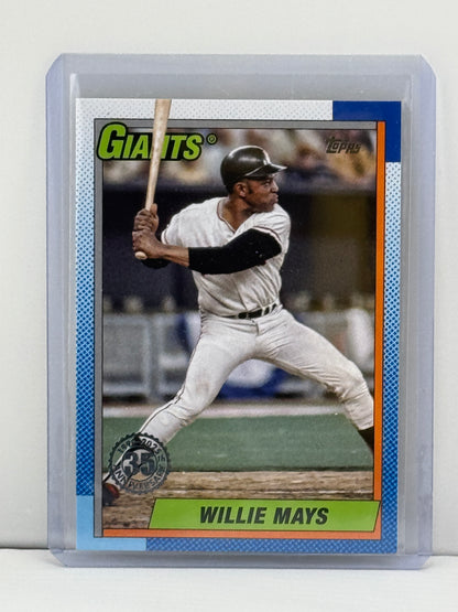 2025 Topps #T90-96 Willie Mays 35 Anniversary