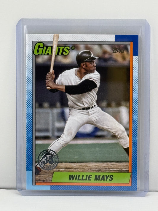 2025 Topps #T90-96 Willie Mays 35 Aniversario