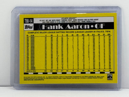 2025 Topps #T90-14 Hank Aaron 35 Anniversary