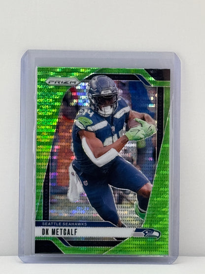 2024 Prizm #261 DK Metcalf Neon Green Pulsar Prizm