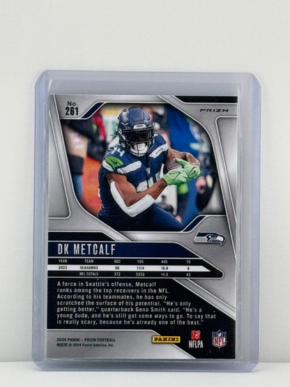 2024 Prizm #261 DK Metcalf Neon Green Pulsar Prizm