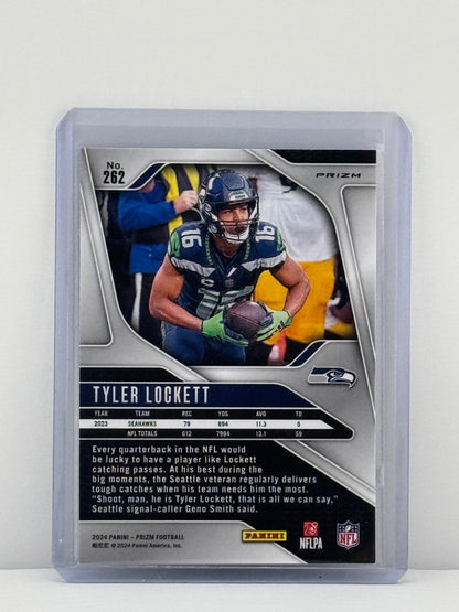 Prizm n.° 262 Tyler Lockett Silver Prizm 2024
