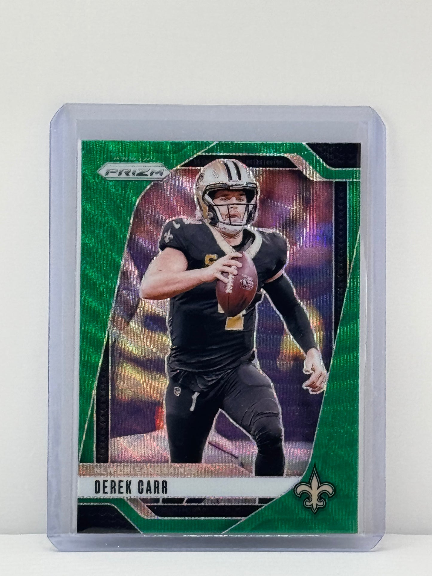 2024 Prizm #203 Derek Carr Green Wave Prizm