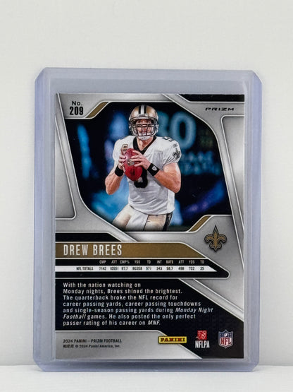 2024 Prizm #209 Drew Brees Silver Prizm