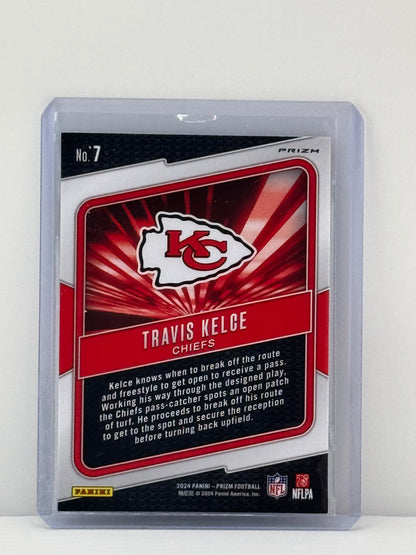 2024 Prizm #7 Travis Kelce Hype Green Prizm
