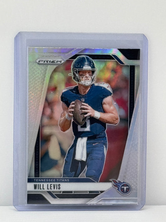 2024 Prizm #277 Will Levis Silver Prizm Tennessee Titans