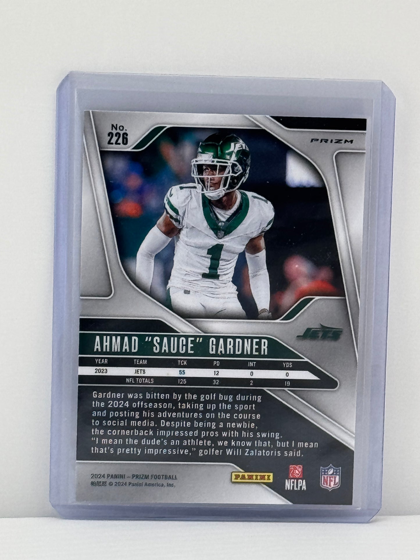 2024 Prizm #226 Ahmad Sauce Gardner Red White Blue Prizm