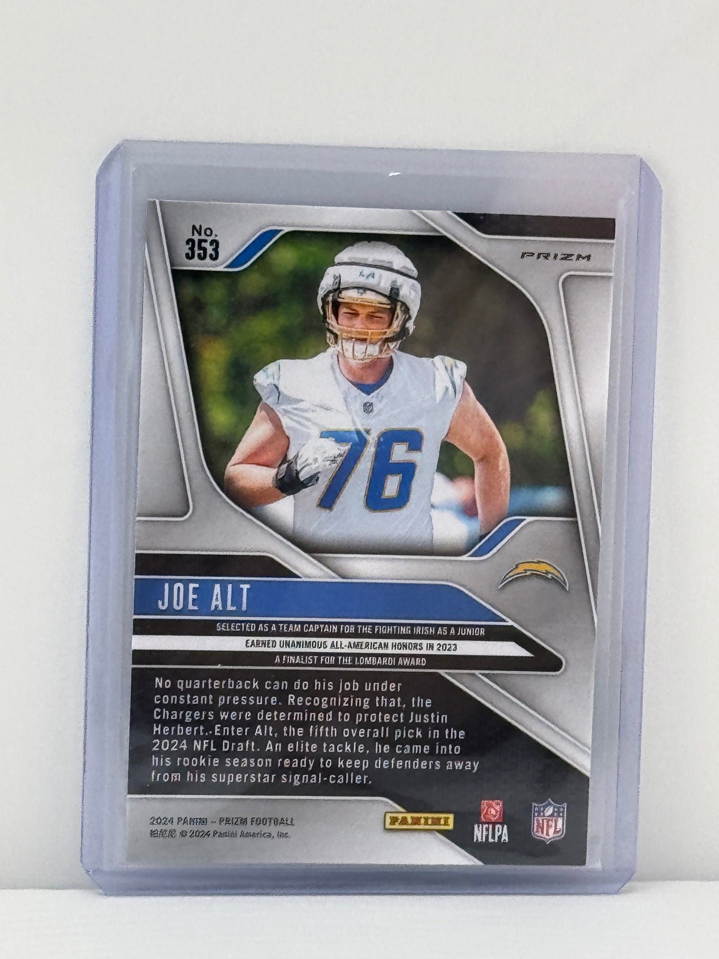2024 Prizm #353 Joe Alt Silver Prizm