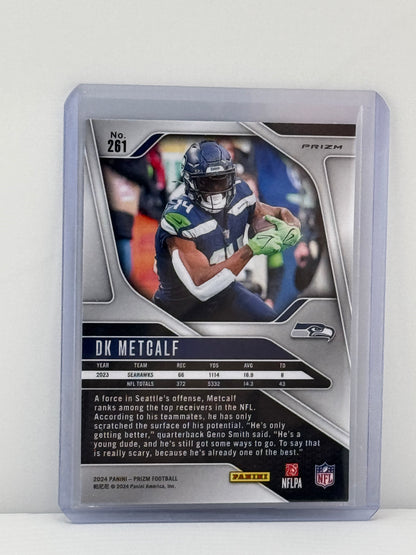 2024 Prizm #261 DK Metcalf Red White Blue Prizm