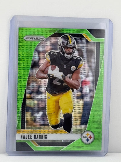 2024 Prizm #241 Najee Harris Neon Green Pulsar Prizm