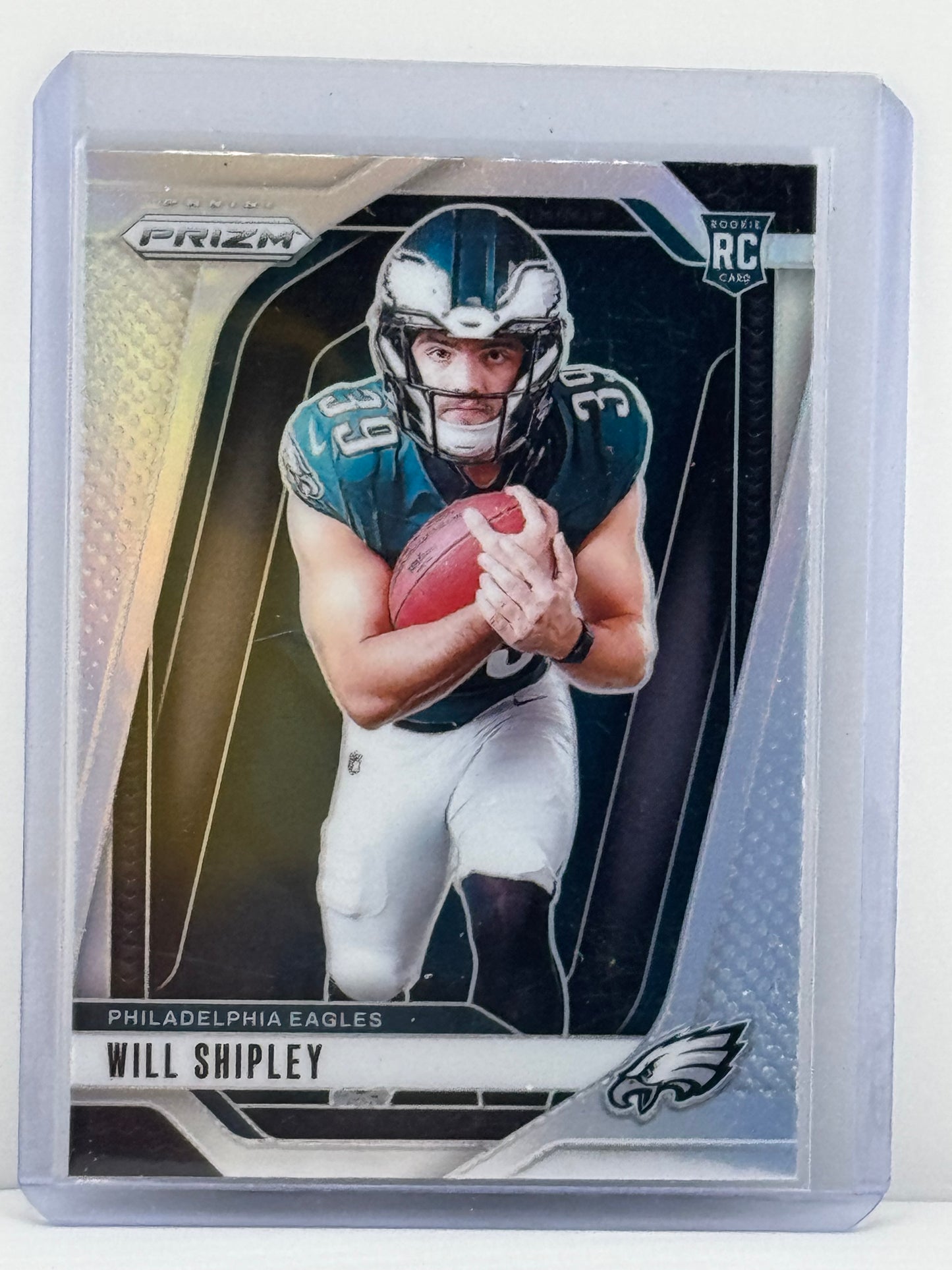 2024 Prizm #40 Will Shipley RC Variation Silver