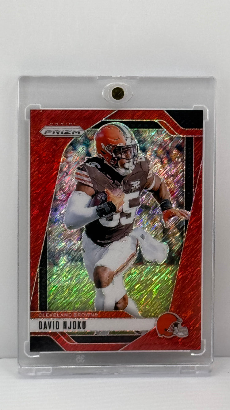 
                        2024 Prizm #68 David Njoku Red Shimmer 16/35 Cleveland Browns - Rated Rookies
                    
