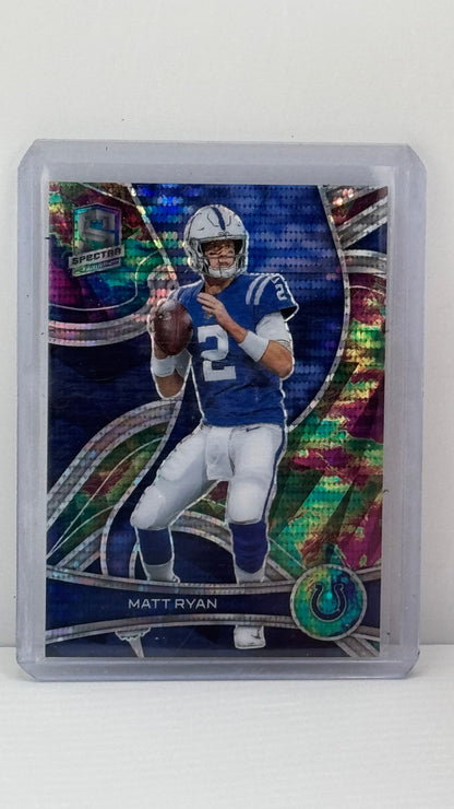 2022 Panini Spectra #42 Matt Ryan 05/99 Celestial Prizm Indianapolis Colts