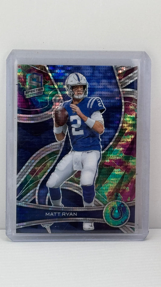 2022 Panini Spectra #42 Matt Ryan 05/99 Celestial Prizm Indianapolis Colts
