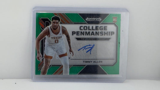 Selecciones del draft de Prizm 20221 #CP-KED Kessler Edwards Penmanship Green Prizm RC