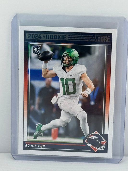 Prizm n.° 309 Bo Nix RC 2024