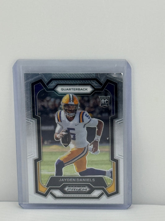 2024 Panini Prizm Draft Picks #108 Jayden Daniels RC Washington Commanders
