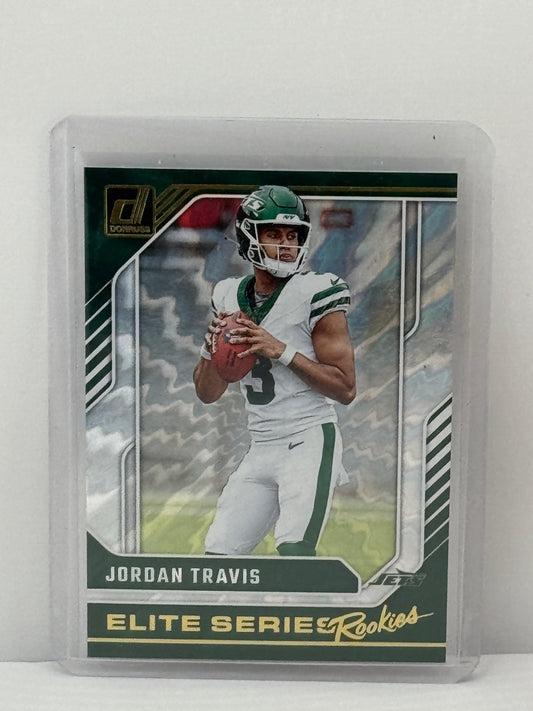 2024 Donruss #18 Jordan Travis Elite Series Rookies New York Jets