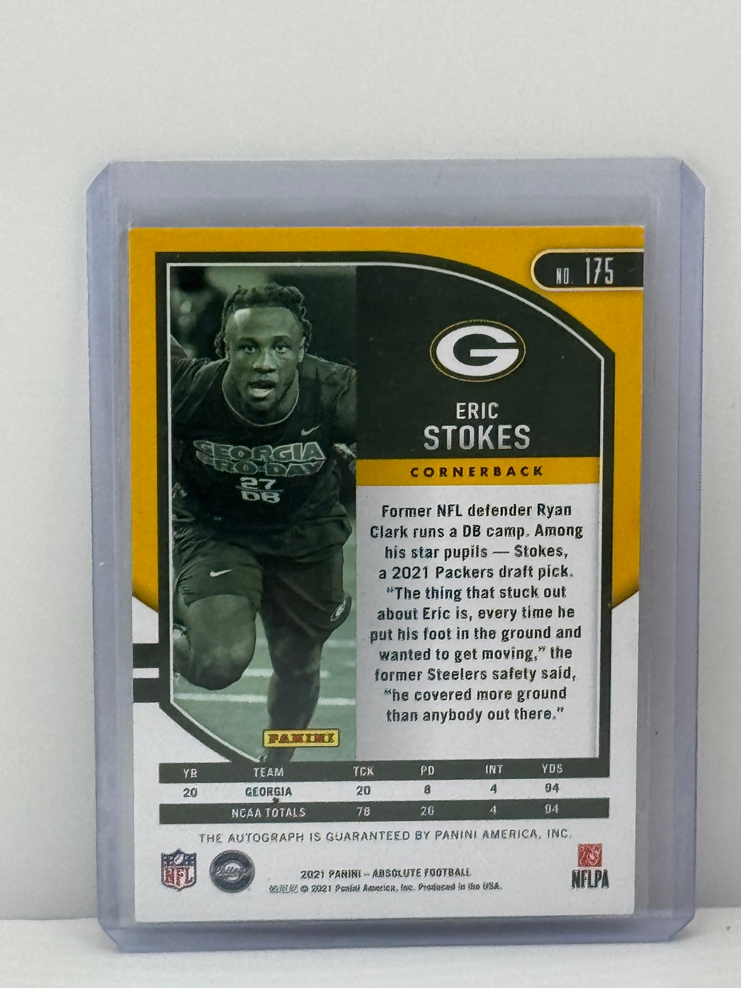 Puntuación de 2024 #26 Jayden Daniels RC Green