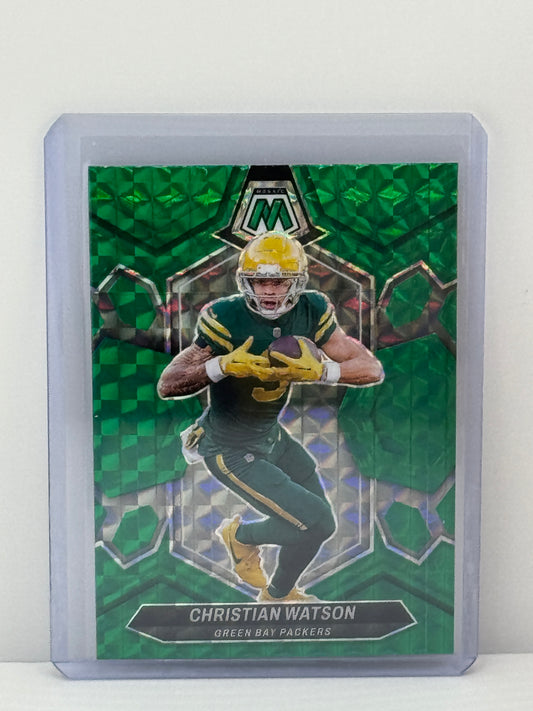 2024 Prizm #102 Josh Jacobs Pulsar Prizm verde neón