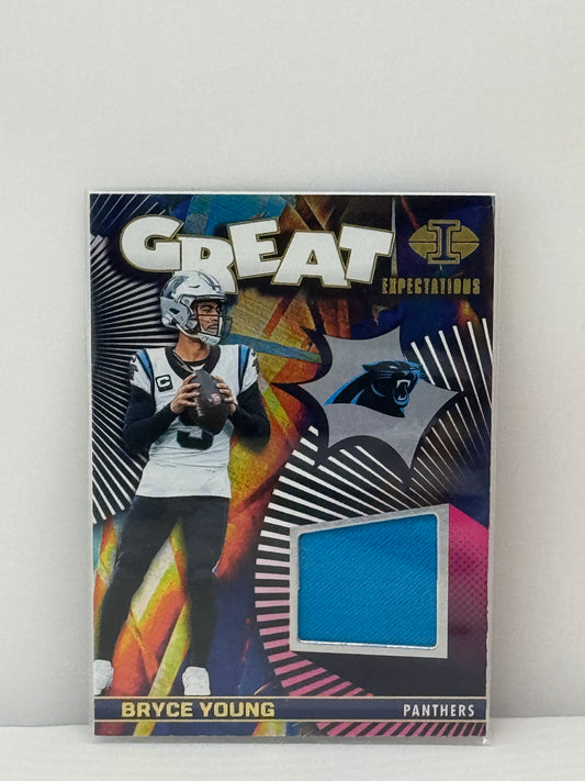 2024 Panini Illusions #GE-BYG Bryce Young Great Expectations Carolina Panthers