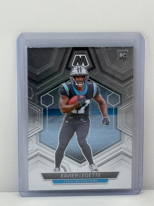 2024 Prizm #398 Xavier Legette Naranja Disco RC