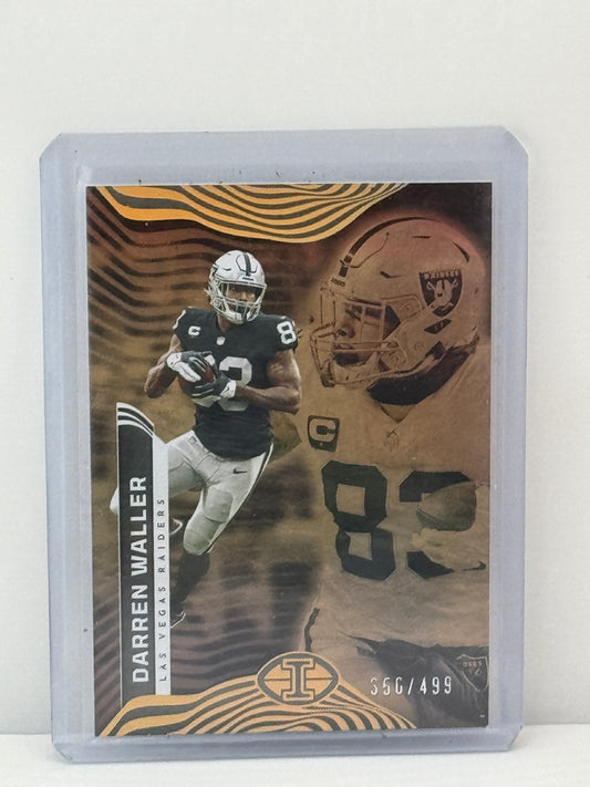 2022 Panini Illusions #59 Darren Waller 356/499 Las Vegas Raiders