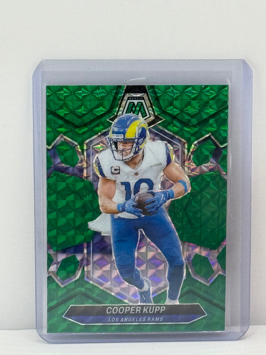 2024 Prizm #321 Cooper Kupp Green Prizm Los Angeles Rams