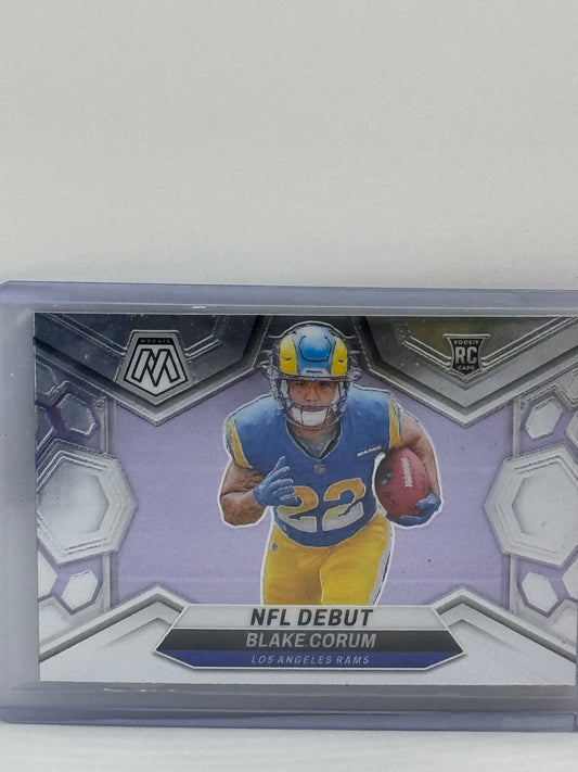 2024 Prizm #278 Blake Corum NFL Debut RC Los Angeles Rams