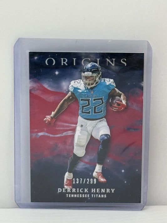 2019 Panini Origins #87 Derrick Henry 137/299 Tennessee Titans